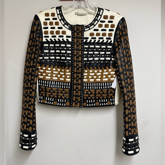 Alice + Olivia Jackets & Blazers - Leather Jacket